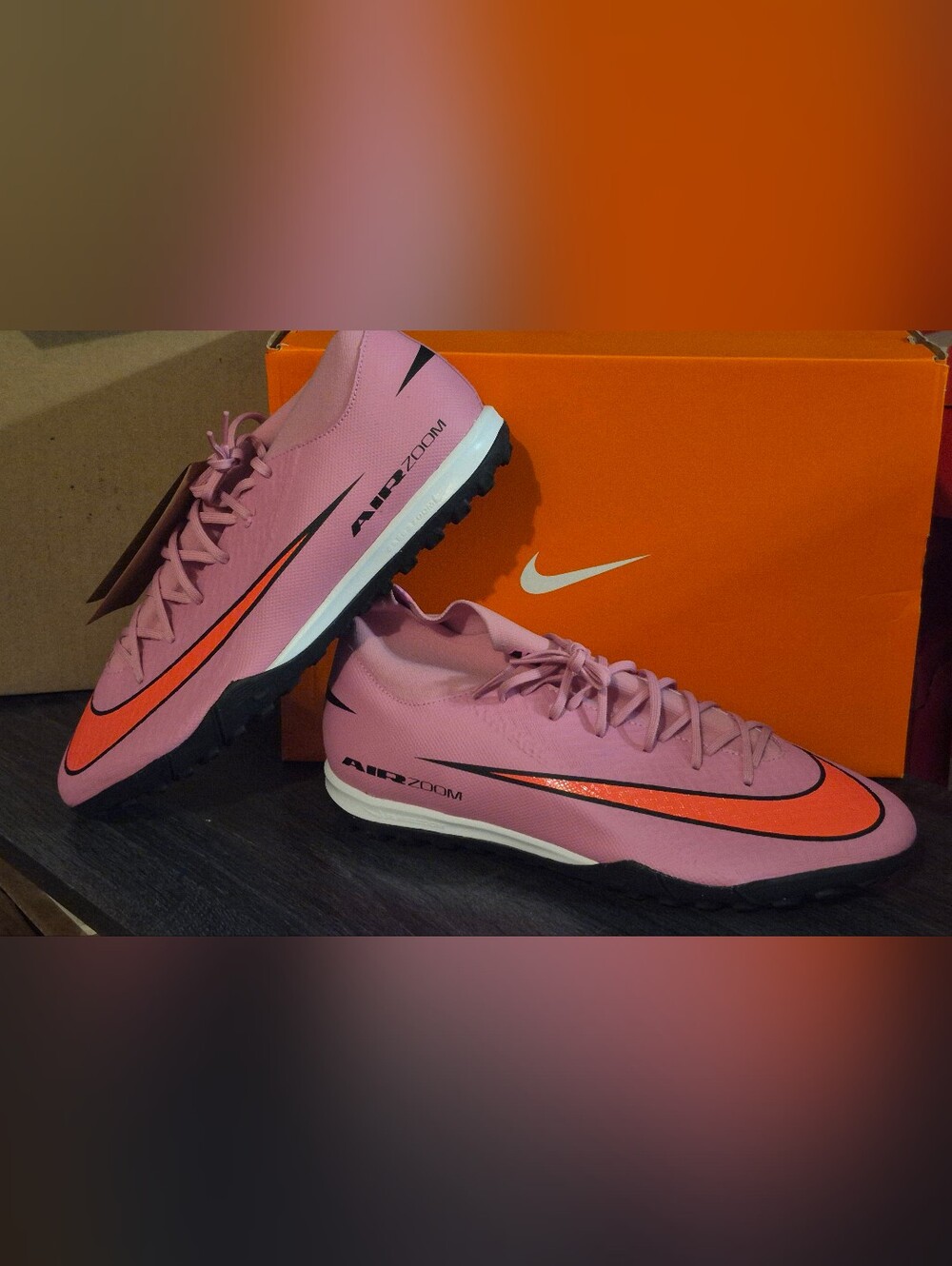 Nike Pink Air Zoom Women's Training Shoes with Black Accents
